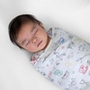 HALO 100% Cotton Sleepsack Swaddle, 3-Way Adjustable Wearable Blanket, TOG 1.5(Harry Potter Enchanted)