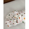 HALO 100% Cotton Sleepsack Swaddle, 3-Way Adjustable Wearable Blanket, TOG 1.5(Hungry Caterpillar Feast)