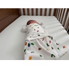 HALO 100% Cotton Sleepsack Swaddle, 3-Way Adjustable Wearable Blanket, TOG 1.5(Hungry Caterpillar Feast)