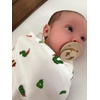 HALO 100% Cotton Sleepsack Swaddle, 3-Way Adjustable Wearable Blanket, TOG 1.5(Hungry Caterpillar Feast)