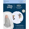 HALO 100% Cotton Sleepsack Swaddle, 3-Way Adjustable Wearable Blanket, TOG 1.5(Mickey Fun)