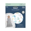 HALO SleepSack, 100% Cotton Wearable Blanket, Swaddle Transition Sleeping Bag, TOG 0.5, Mickey Overlay, Medium, 6-12 Months