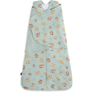 HALO 100% Cotton Sleepsack Swaddle, 3-Way Adjustable Wearable Blanket, TOG 1.5(Lion King Friends)