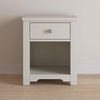 Child Craft Harmony Nightstand, 20″ W Nursery and Kids Nightstand with Drawer and Open Shelf, Child-Safe Finish, Brushed Cotton(Brushed Cotton)