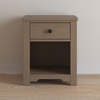 Child Craft Harmony Nightstand, 20″ W Nursery and Kids Nightstand with Drawer and Open Shelf, Child-Safe Finish, Brushed Cotton(Dusty Heather)
