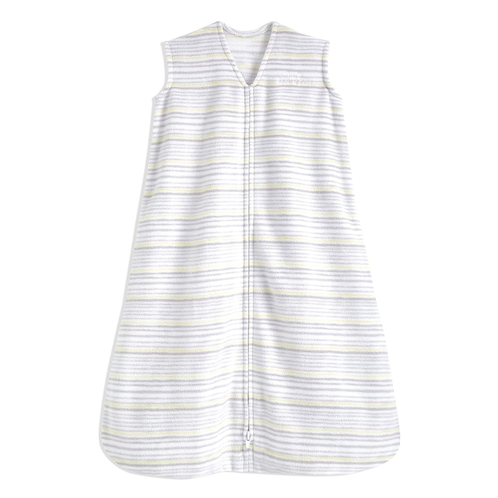 image:imageHALO Sleepsack Micro Fleece Wearable Blanket TOG 10 Multi Stripe Grey Large