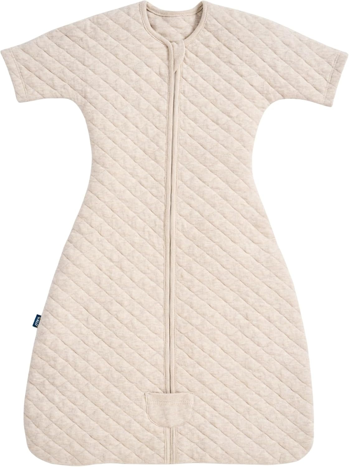 image:imageHALO Sleepsack Easy Transition Swaddle 15 TOG Oat SmallOat