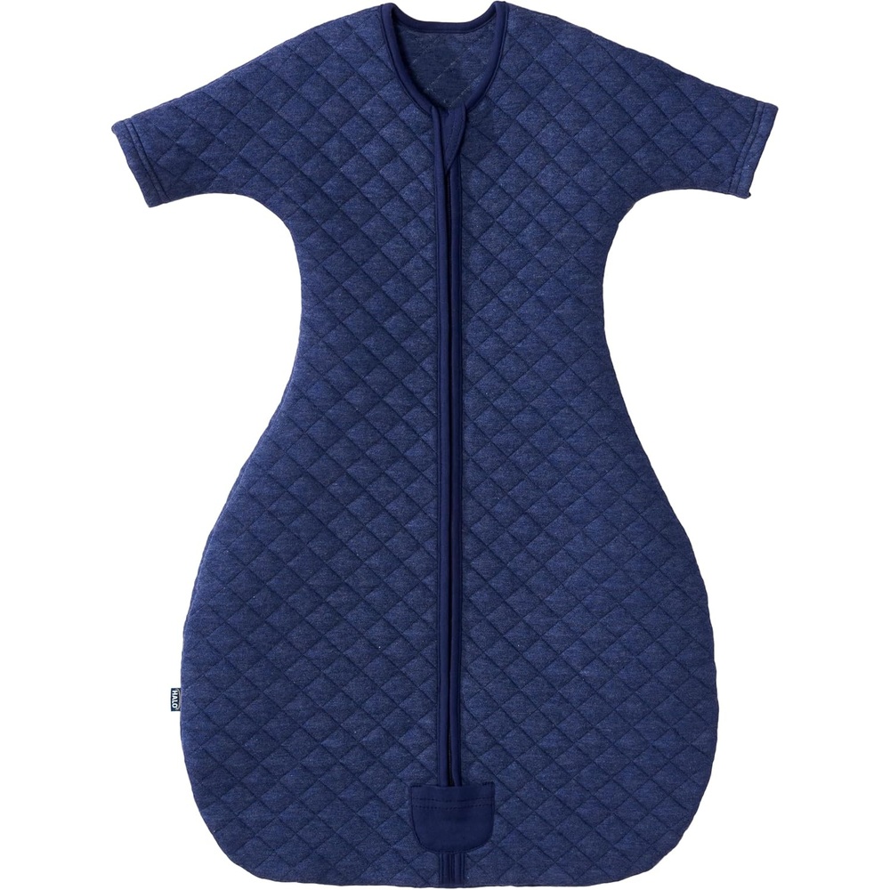 image:imageHALO Sleepsack Easy Transition Swaddle 15 TOG Oat SmallHeather Denim