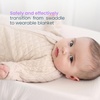 HALO Sleepsack Easy Transition Swaddle, 1.5 TOG, Oat, Small(Oat)