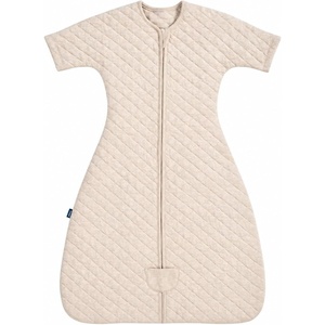 HALO Sleepsack Easy Transition Swaddle, 1.5 TOG, Oat, Small(Oat)
